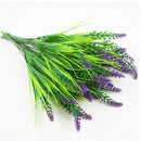 Artificial Lavender Flowers Bouquet Plant Silk Home Table Centerpieces Decors