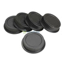 5Pcs Rear Lens Cap Dust Cover for Canon EF ES-S EOS Series Lens Black New