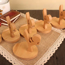 Universal Unique Wooden Kufung Style Cellphone Holder Stand Bracket For Iph