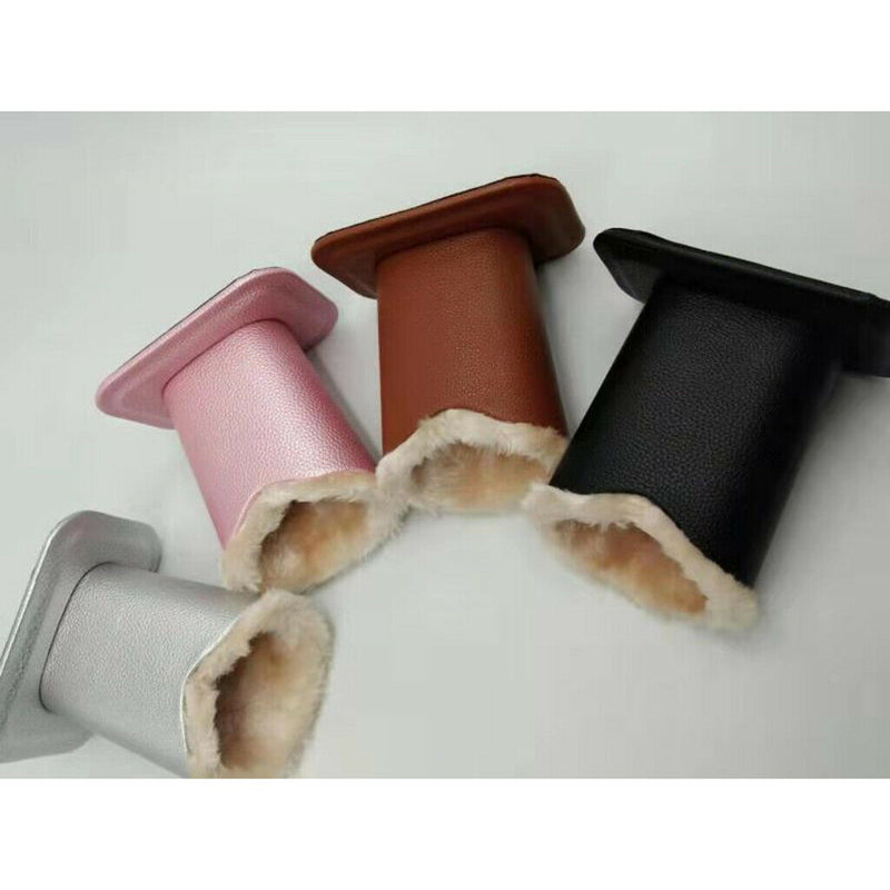 Anti scratch Plush Eyeglasses Holder Stand Protective Glasses Case  Pink