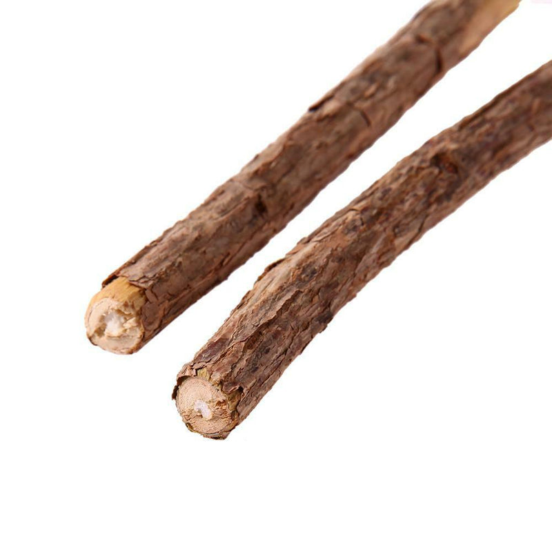2pcs Pure Natural Catnip Pet Cat Toothpaste Stick Cat Cleaning Teeth Stick