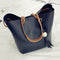 Women Handbags 4Pcs Set Pu Leather Tote Bag Shoulder Crossbody Bag Purse Pu X4R3