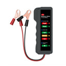 12V Car Battery Tester Digital Alternator 6 LED Lights Car Diagnostic Tool A