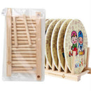 4pcs Dish Rack Drainboard Drying Dish Storage Cabinet Organizer Flatware ALI