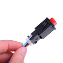 2x Motorcycle hazard light switch warning flasher emergency signal w/3 wires BX