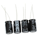 20 Pcs 1000uF 25V 105C Radial Electrolytic Capacitors Black 10x17mm