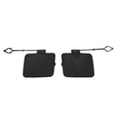3X(2 Pcs Left Right Rear Bumper Tow Hook Cover Cap 51127158448 51127158 447