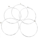 5 Pcs Tone steel strings E-1 for acoustic guitar -FKRFSAA Hn