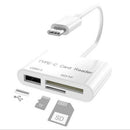 3 in 1 USB Card Reader Adapter Type C Cable Micro TF Camera Smart Memory C â„–[