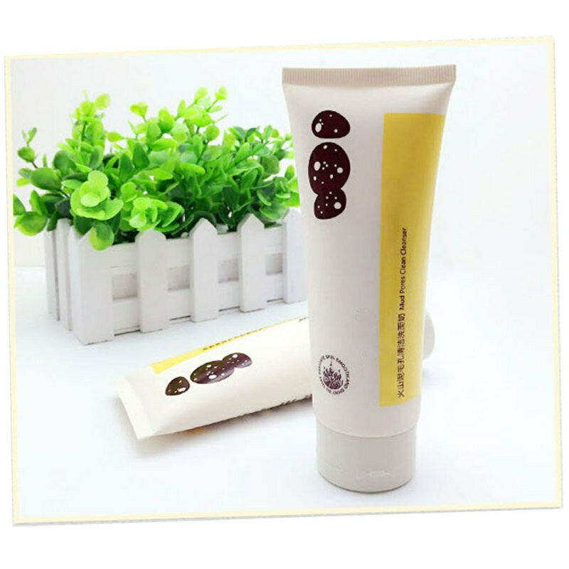 Pore Terminator Deep Cleansing Foam Volcanic Mud Facial Cleanser Moisturizing