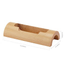 Single Pocket Landscape Business Card Holder, Wooden Personalized Business