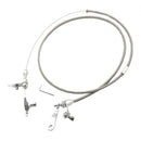 For Ford C6 Stainless Braided Kickdown Cable