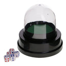 Dice Cup Electrical Dice Cup With 5 Dices Black