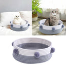 Cat Bed Basket Nest Cute Fun Scratcher Scratching Scratch Mat Pad for Cat Puppy