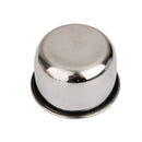 2Pcs Pet Cages Stainless Steel Cup Bowl Feeder for Travel Parrot Birds Toys