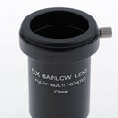 New 5X Telescope Barlow Lens FMC Thread M42x0.75mm for Astronomical Eyepiece
