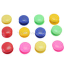 24 Pcs Round Design Refrigerator Fridge Whiteboard Decor Magnets Buttons