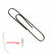 Self Bending Illusion Memory Change Metal Paper Clip Wire Trick Toys Magic Prop