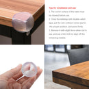 4pcs Round Table Corner Protector Anti Collision Desk Edge Cover Baby Safe A