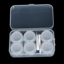 3 Pairs Contact Lens Case Myopia Glasses Mate Box Cosmetic Contact Storage B Hn