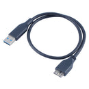 USB 3.0 Cable USB3.0 HDD Data Cable A Male to Micro-B Extension Cord USB Ex