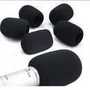 5X Black Foam Covers Windscreen Windshield for Lavalier Lapel Microphone OZ