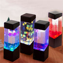 Jellyfish Water Ball Aquarium-Tank LED Light Lamp Relax Bedside-Mood Night Light