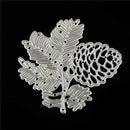 Pinecone leaves Metal Cutting Dies Stencil for DIY Scrapbook Album Card Makin JR