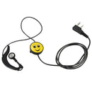 2 Pin Ptt Mic Headphone Earpiece For Baofeng Uv-5R Kenwood Wouxun Radio