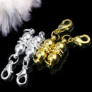 2Silver+2Gold Tone Strong Magnetic Necklace Exquisite Jewelry Clasps Buck YDG