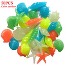 Colorful Conch Outdoor Shell Shaped Luminous Pebbles Glowing Stones