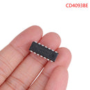 10 pcs CD4093BE inline DIP-14 Schmitt trigger chipBD3C