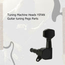 3L 3R Electic Guitar Tuning Pegs Full Sealed String Tuning Pegs Head Button