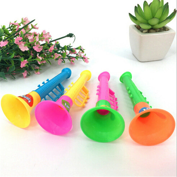 Plastic Trumpet Hooter Plastic Kids Baby Musical Instrument Early Education'Toys