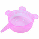 6pcs Silicone Stretch Lids Fresh Food Wraps Bowl Cup Pot Cover Seal Reusabl N3H8