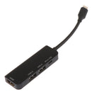 TyX-C to HDMI+USB3.0+USB2.0+Micro USB HUB HDMI Thunderbolt 3 Adapter OZ