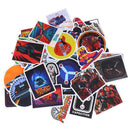 50Pcs Back To The Future Skateboard Anime Movie Stickers Laptop Luggage Deca&+