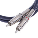Dual Female XLR to Male RCA Cable Wire 2 XLR to 2 RCA Plug Audio Cable 1M