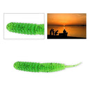10Pc Soft Plastic Fishing Lures Grubs Worms Baits Trout-Bream 6cm