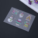 Silicone Stamp+Metal Cutting Dies Stencil Frame Scrapbook Christmas Xmas
