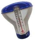 4Pcs Pool Floating Chlorine Adjustable Dispenser 5" Bromine w/ Thermometer