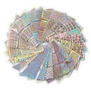 24pcs Nail Art Stickers Waterproof Salon Nail Beauty Trandfer Decoration