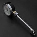 0-16PSI Stainless Steel Tire Pressure Gauge Dial Meter for Car Motorcycle