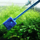 2 Head Cleaning Brush Plastic Sponge Aquarium  Fish Tank Aquarium AccessoriSEAU