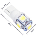 20X 12V T10 5SMD 5050 LED Canbus Error Free Interior Light Lamp Wedge Bulb White