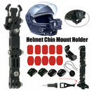 19x Motorcycle Helmet Bracket Mounting Holder Kit For Hero6/5/4 XiaoYI Camera 3C