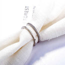 Fashion Women Rhinestone Rings Adjustable Simple Ring Trend Jewellery Gifts