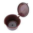 Plastic Coffee Filters Refillable Reusable Capsule Cup for Dolce Gusto