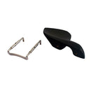 Ebony Wood 4/4 Violin Accessories Bridge Chinrest Endpin Tuners Tail Gut