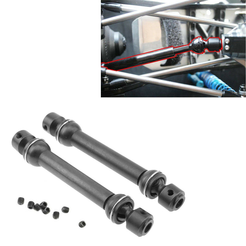 RC 1:10 Axial SCX10 RC4WD Crawler Trucks 2Pcs Heavy Duty Steel Drive Shaft